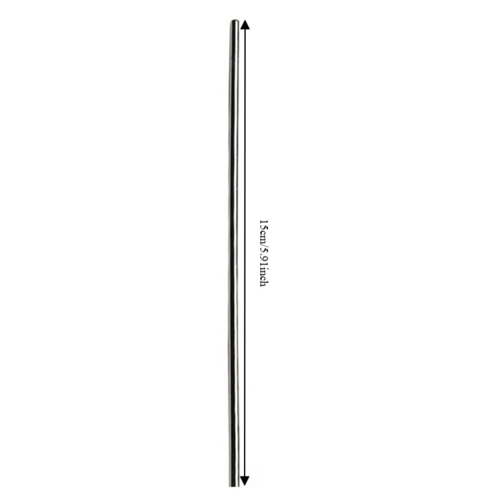 Reusable Straw - 1PC 304 roestvrijstalen drinkriet Roestbestendig Gladde