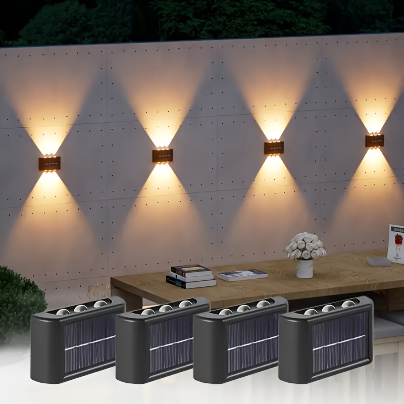 Solar Garden Light - LED Solarlamp Buiten Waterdicht Solar Wandlamp