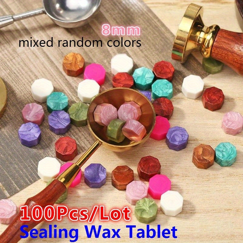 100 stuks retro zegellak krale - Beeswax Wrap recensie en prijs