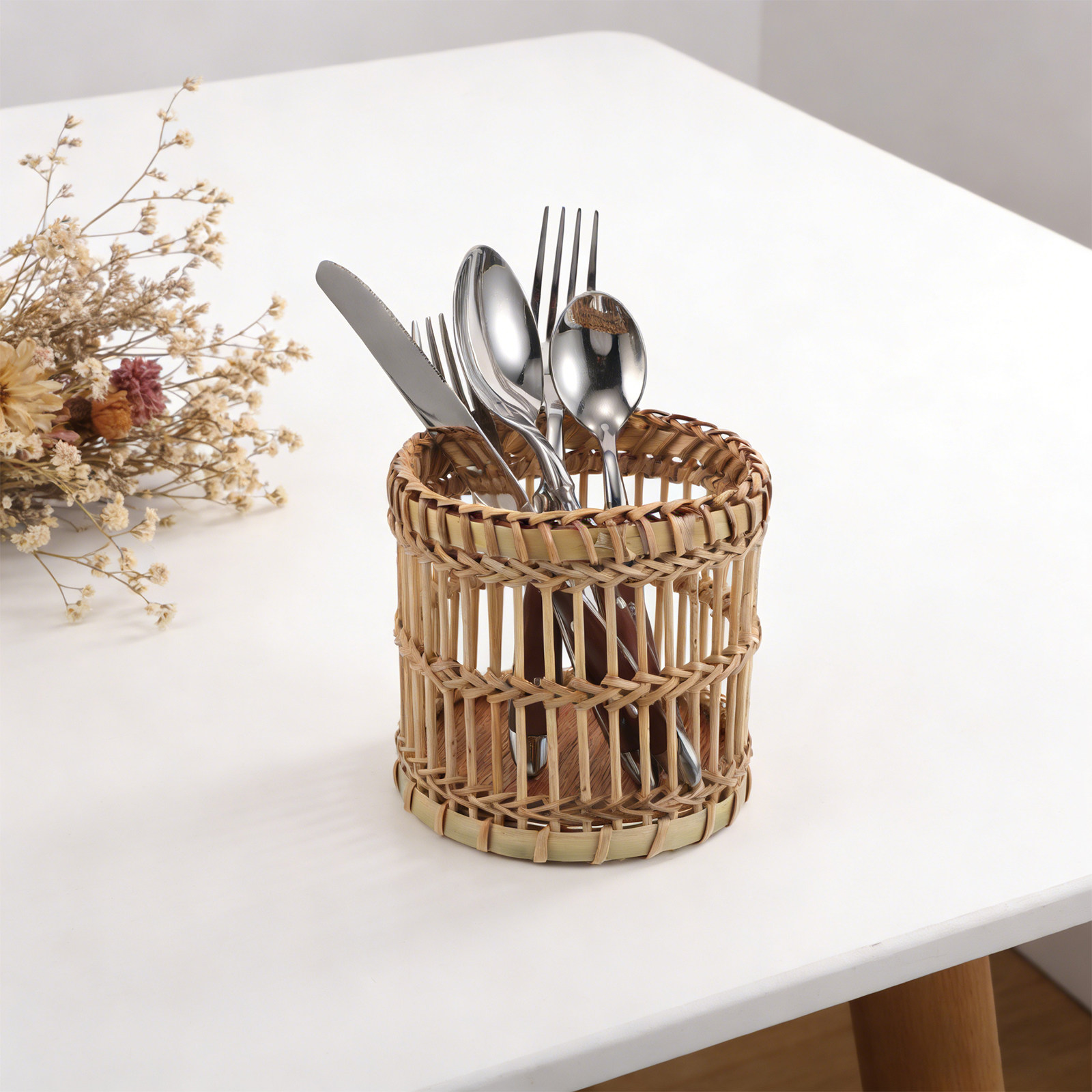 Bamboe bestekhouder, keukenorg - Bamboo Cutlery recensie en prijs