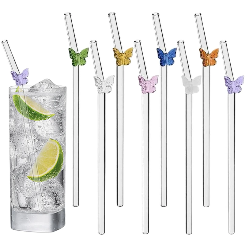 4 stuks herbruikbare boog glaz - Reusable Straw recensie en prijs