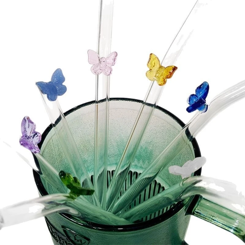4 stuks herbruikbare boog glaz - Reusable Straw recensie en prijs