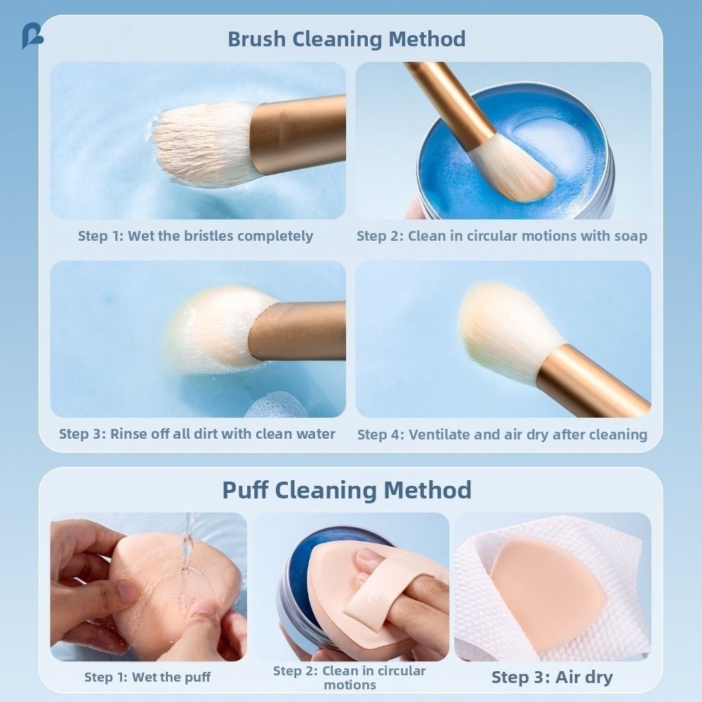 met siliconenmat, make-upborst - Eco Sponge recensie en prijs