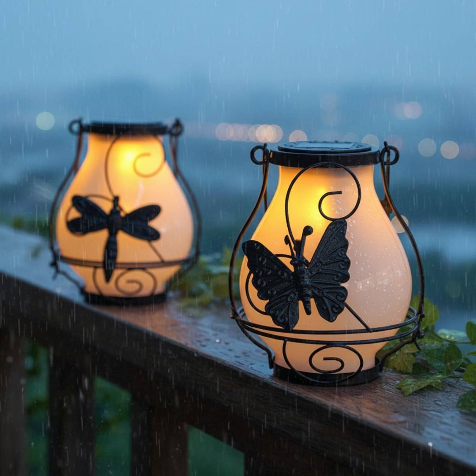 Zonne-vlinderlantaarn Waterdic - Solar Garden Light recensie en prijs