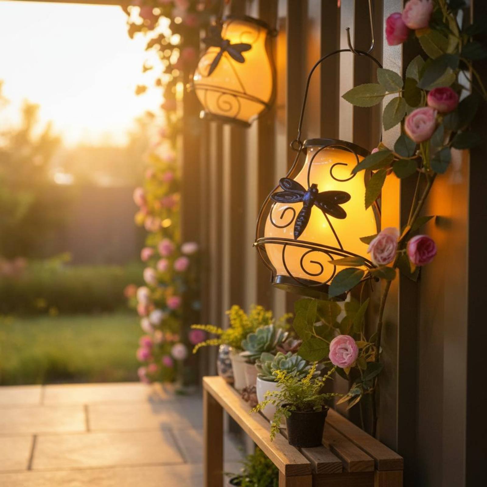 Zonne-vlinderlantaarn Waterdic - Solar Garden Light recensie en prijs