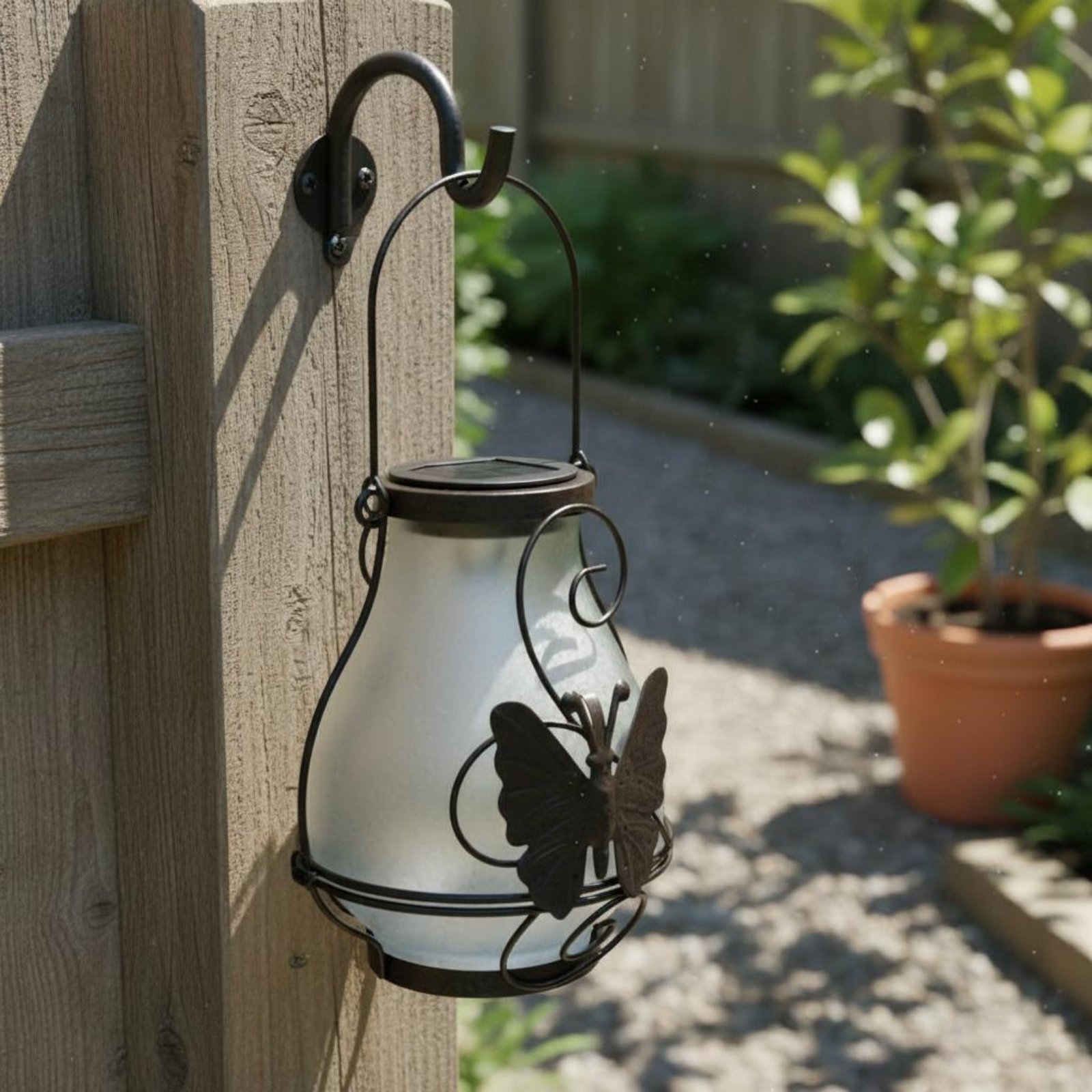 Zonne-vlinderlantaarn Waterdic - Solar Garden Light recensie en prijs