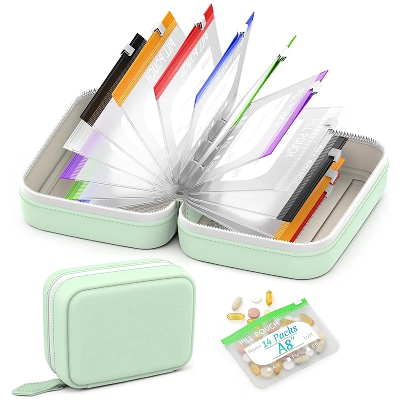 7/14 Weekpilorganizer met kleu - Reusable Bag recensie en prijs