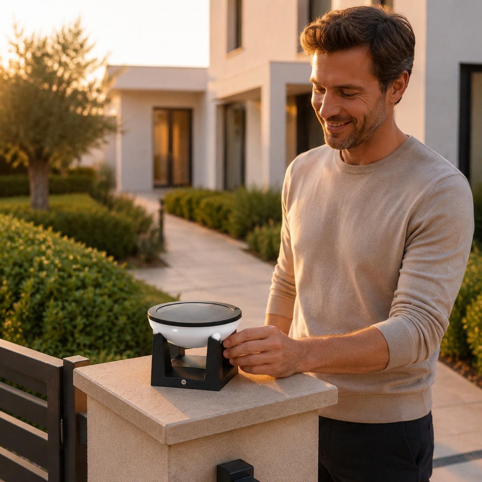 Zonne-paallamp Eenvoudig te in - Solar Garden Light recensie en prijs