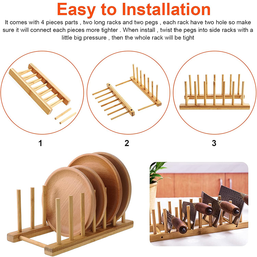 1 stuk/2 stuks bamboe afdruipr - Bamboo Cutlery recensie en prijs