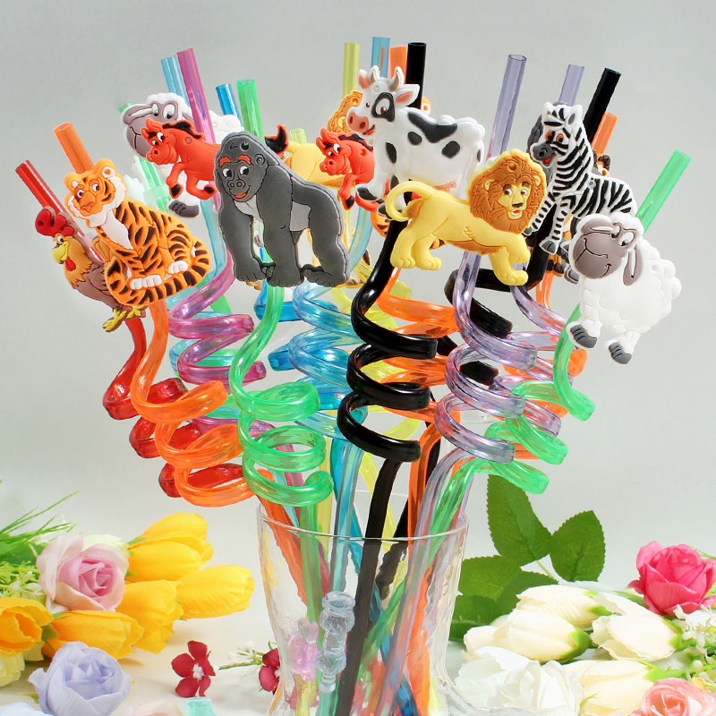 12-pack rietjes met cartoon di - Reusable Straw recensie en prijs
